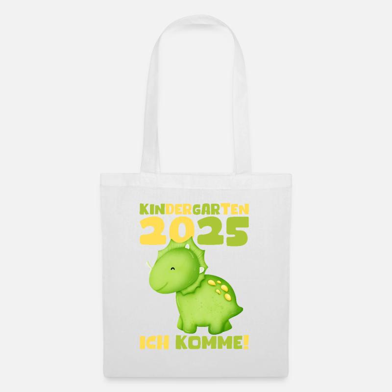 kiKindergarten 2025 Kinder Geschenk Kita 2025 Deko - Stoffbeutel - Weiß