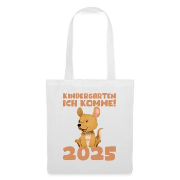 kiKindergarten 2025 Kids Gift Kita 2025 Décoration - Sac en tissu - blanc - Devant