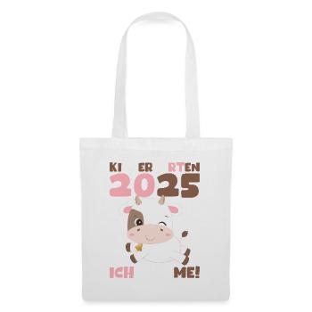 kiKindergarten 2025 Kids Gift Kita 2025 Décoration - Sac en tissu - blanc - Devant