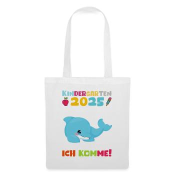 Kindergarten 2025 Kids Gift Kita 2025 Decoration - Tote Bag - white - Front