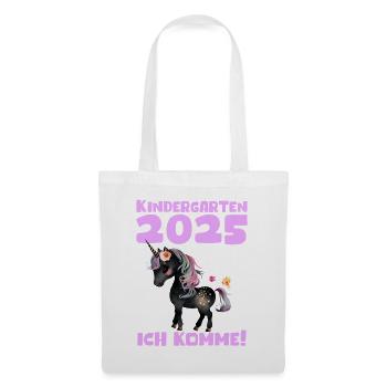 Kindergarten 2025 Girl Gift Kita 2025 Decoration - Tote Bag - white - Front