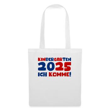 Kindergarten 2025 Kids Gift Kita 2025 Decoration - Tote Bag - white - Front