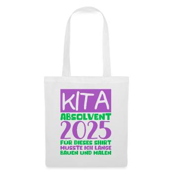 Farewell Kindergarten 2025 Gift Girl Boys - Tote Bag - white - Front