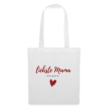 dearest mom around the world - Heart Mother's Day - Tote Bag - white - Front