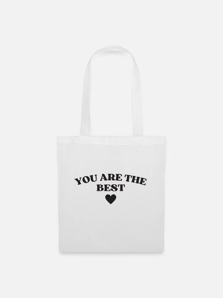 You are the best - Stoffbeutel - Weiß