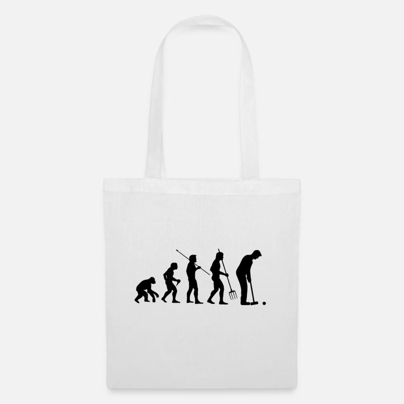 Croquet Geschenk - Stoffbeutel - Weiß