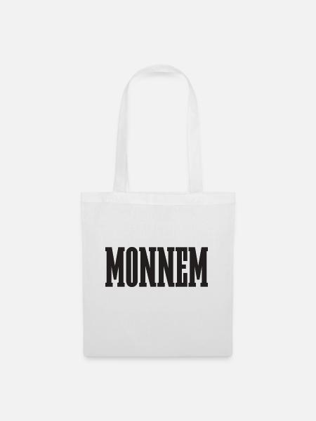 Monnem Mannheim - Stoffbeutel - Weiß