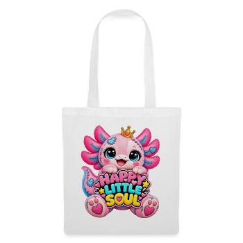 Kuschelmonster Happy Little Soul - Stoffbeutel - Weiß - Vorne
