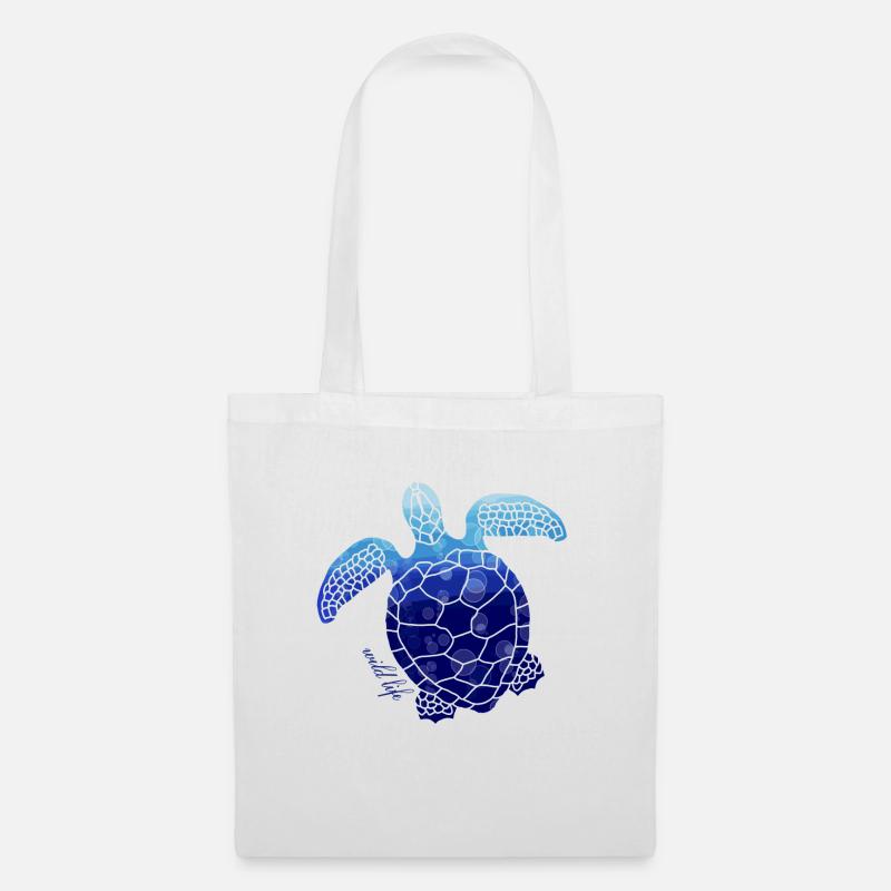 Turtle wildlife - Tote Bag - white