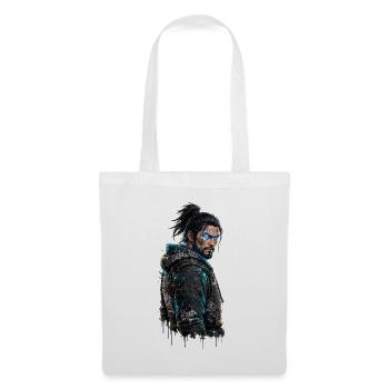 Japanese Universe - Modern Samurai - Tote Bag - white - Front