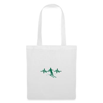 Heartbeat Ski Ski freestyle - Sac en tissu - blanc - Devant