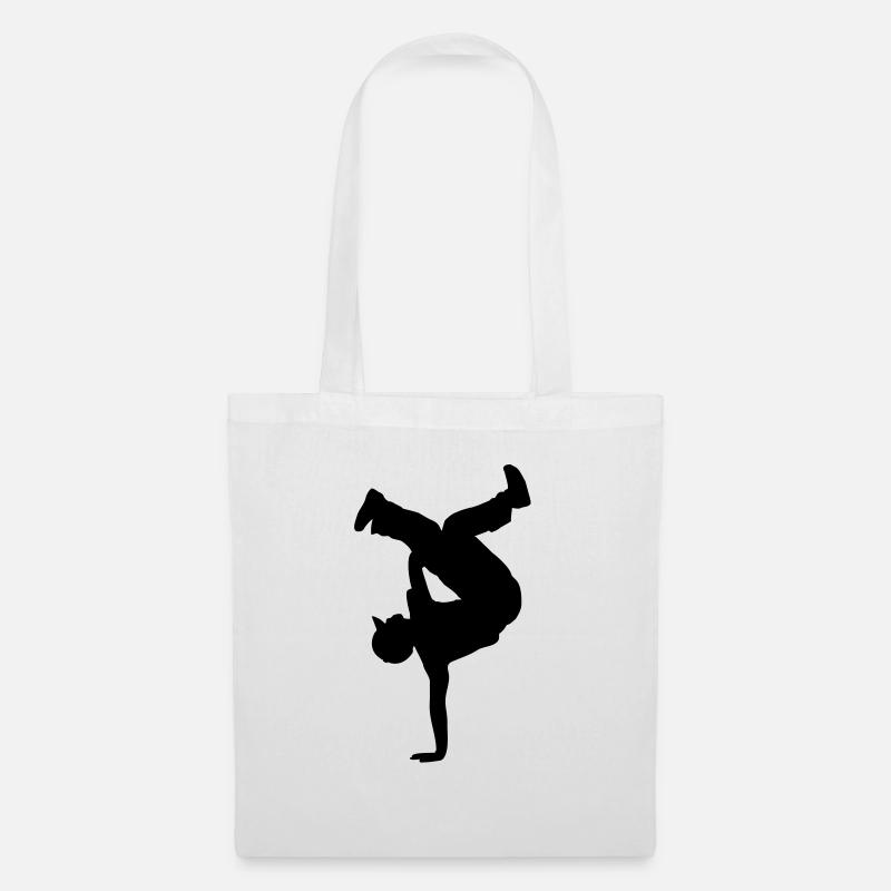 bboy style - Stoffbeutel - Weiß