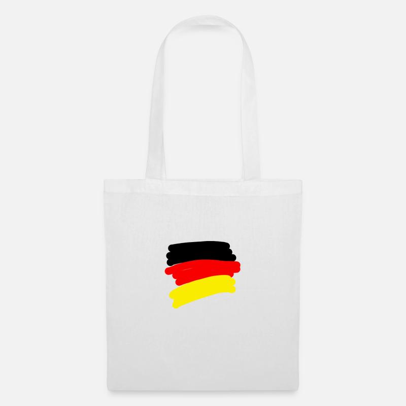 Germany Deutschland - Stoffbeutel - Weiß