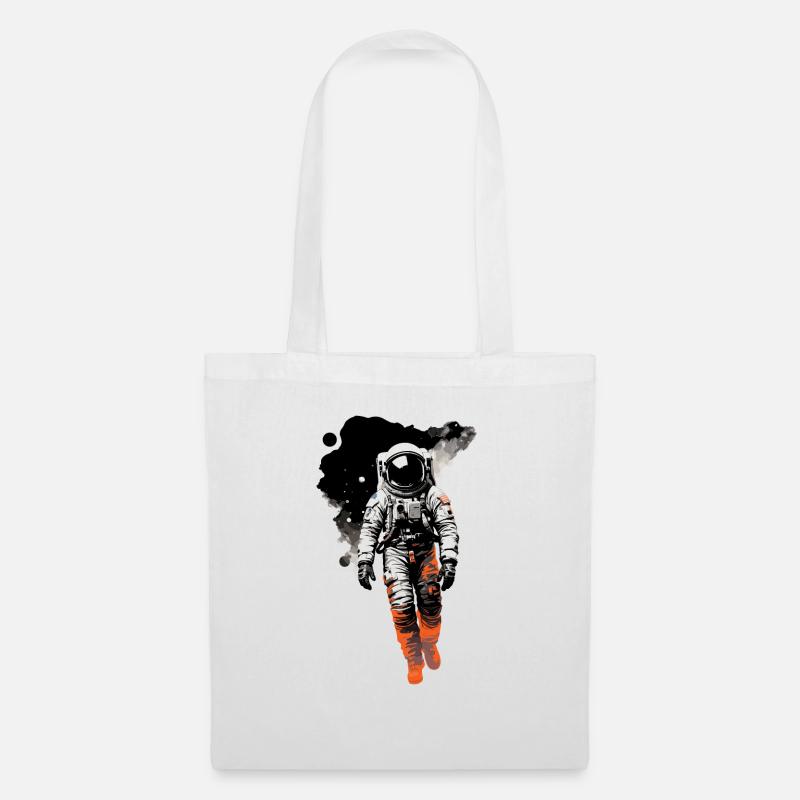 Astronaut - Stoffbeutel - Weiß