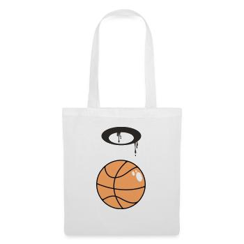 Basketball 5 0 11 - Stoffbeutel - Weiß - Vorne