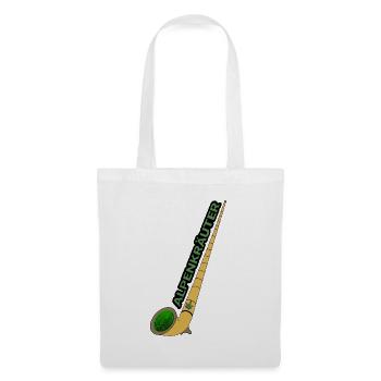Alphorn Bong - Stoffbeutel - Weiß - Vorne