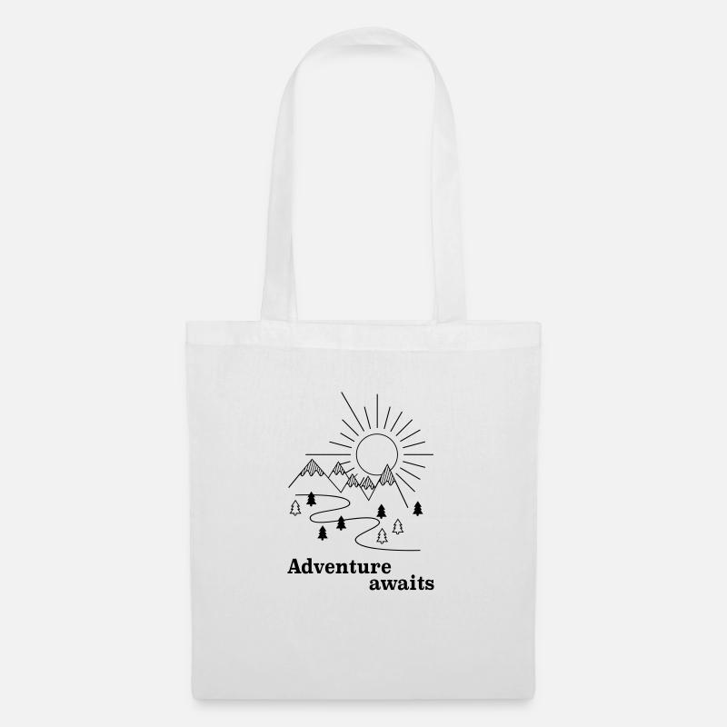 Abenteuer - Stoffbeutel - Weiß