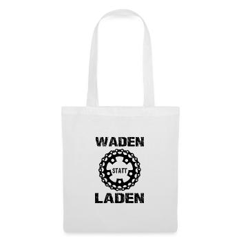 Fahrrad - Stoffbeutel - Weiß - Vorne