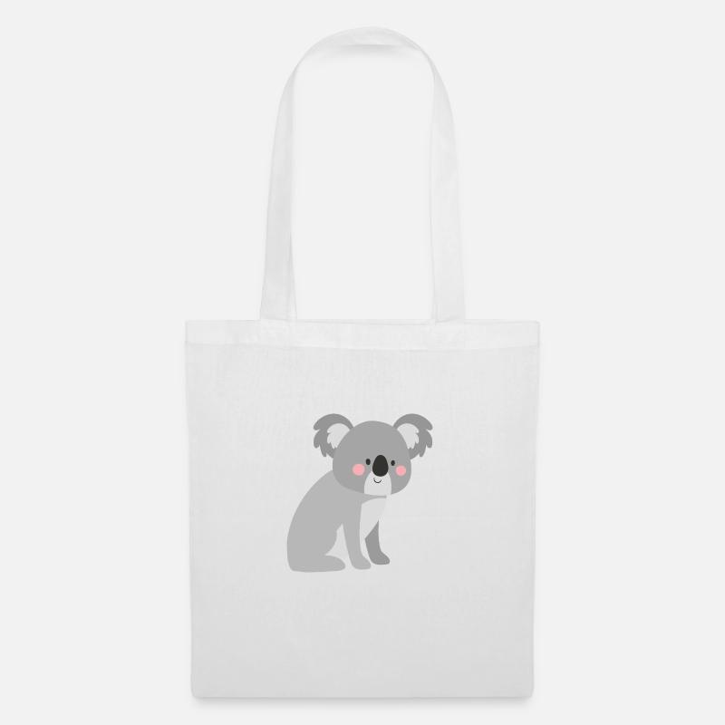 Cute koala - Tote Bag - white
