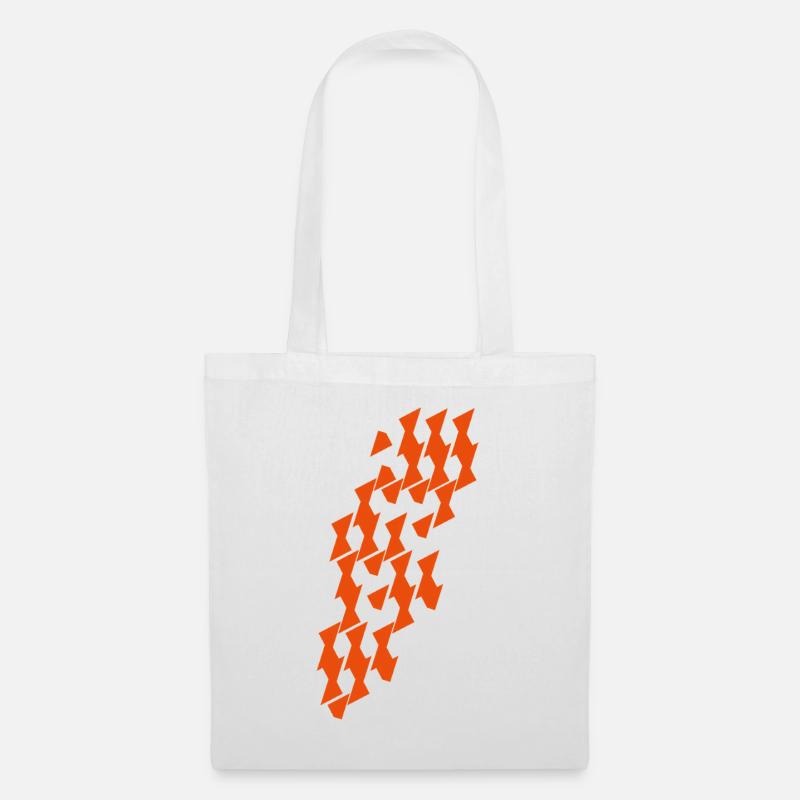 Modul_Muster en combinatoire - Sac en tissu - blanc