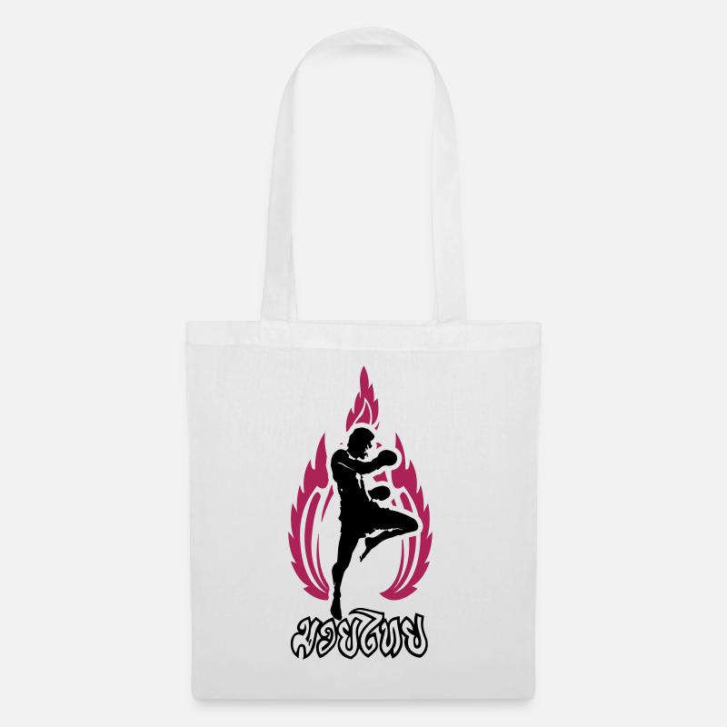 MuayThai - Tote Bag - white