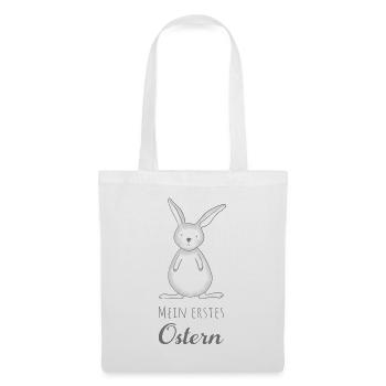Mein erstes Ostern - Stoffbeutel - Weiß - Vorne