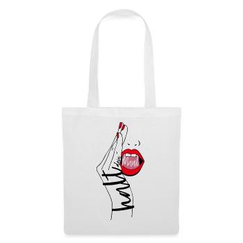 Shut up - Tote Bag - white - Front