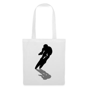 Coureur - Sac en tissu - blanc - Devant