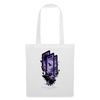 Purple Portal (Vollbild-Front) - Stoffbeutel - Weiß - Vorne