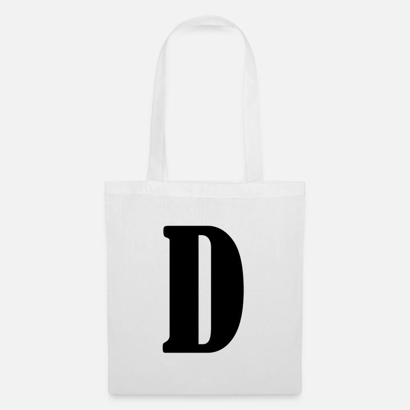 D - Stoffbeutel - Weiß