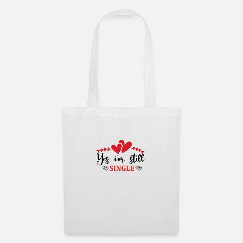 Single - Tote Bag - white