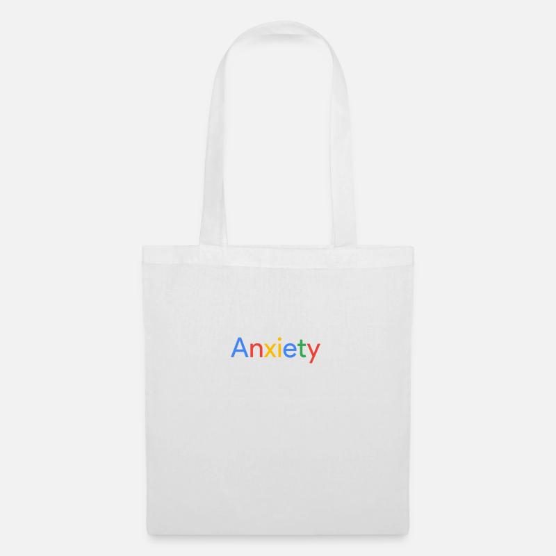 Angst google - Stoffbeutel - Weiß