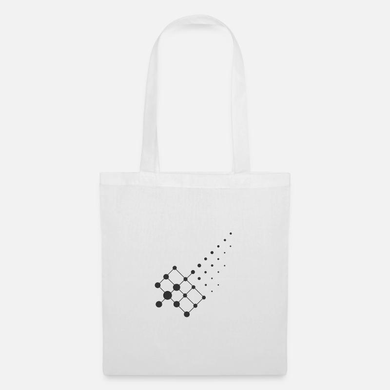 Géométrie de diffusion – Conception chimique - Sac en tissu - blanc