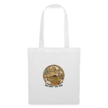 Cat Lady 1978 Retro Kreisdesign - Stoffbeutel - Weiß - Vorne
