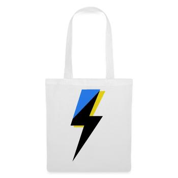 Blue and Yellow Geometry - Tote Bag - white - Front