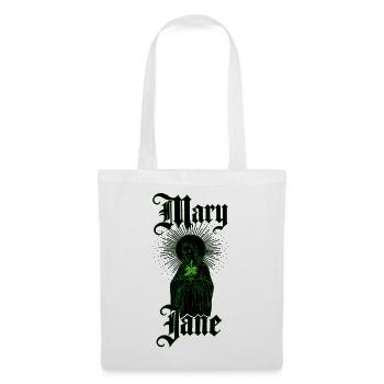 Mary_color_green_nowe1 - Stoffbeutel - Weiß - Vorne