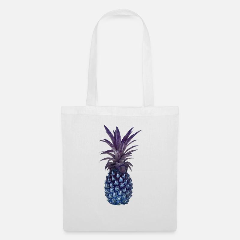 ananas - Stoffbeutel - Weiß