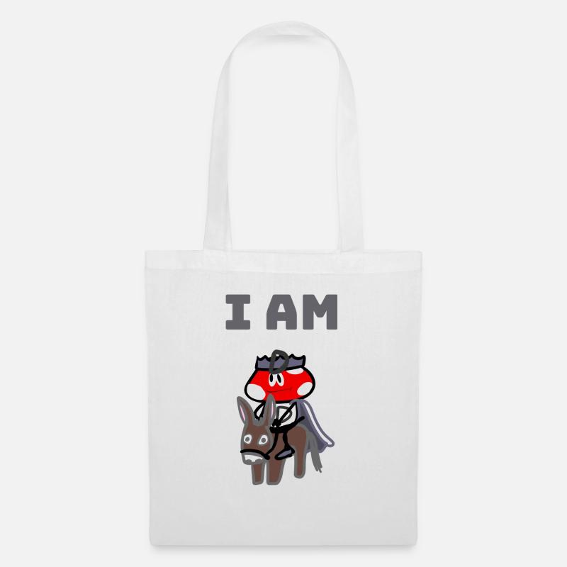 I AM D - Stoffbeutel - Weiß