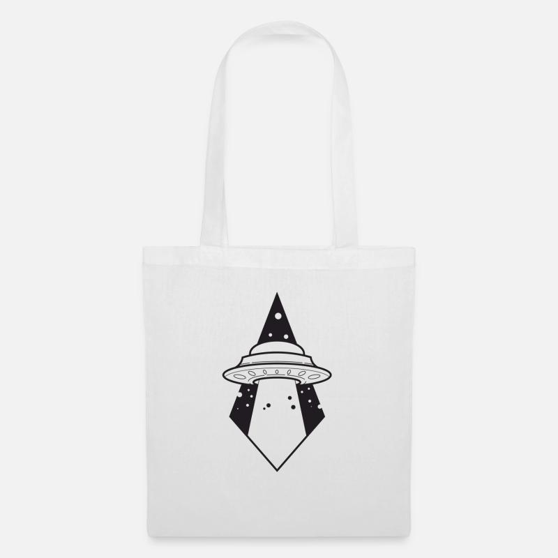 UFO - Stoffbeutel - Weiß
