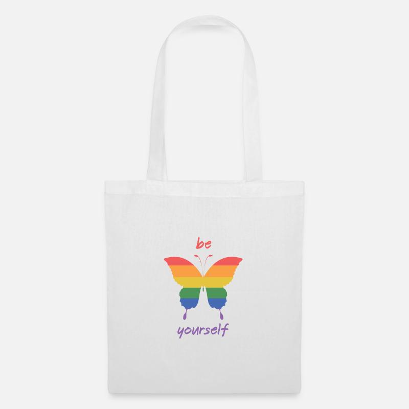 LGBT Pride Month - Sei du selbst - Stoffbeutel - Weiß