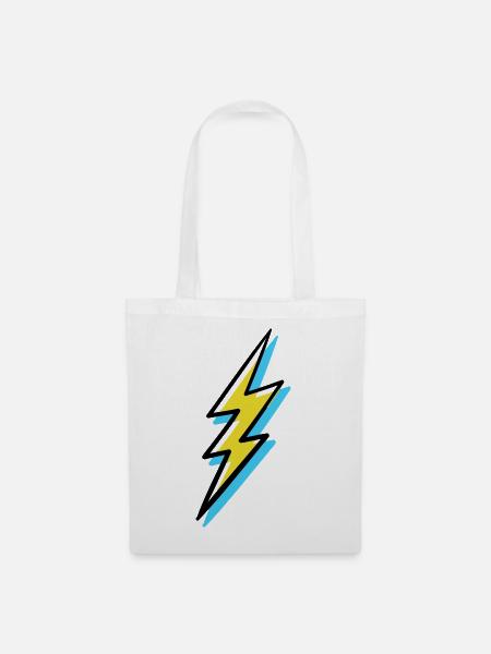 Vanguard Style Lightning - Tote Bag - white