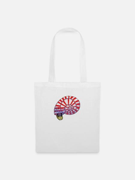 Sleepy Snail - Stoffbeutel - Weiß