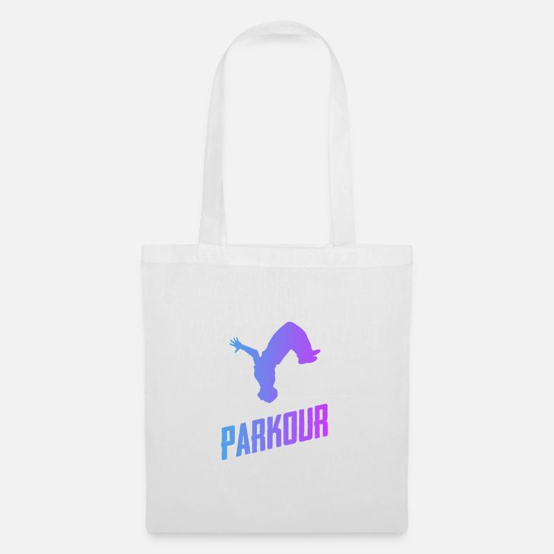 Parkour - Stoffbeutel - Weiß