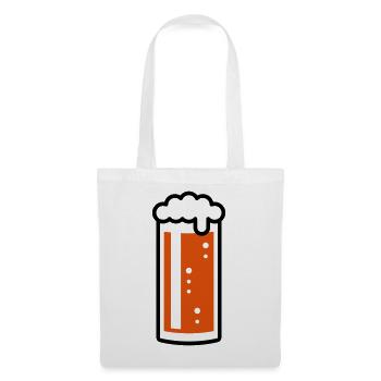 German Altbier Glass (Beer / Ale / 2C) - Tote Bag - white - Front
