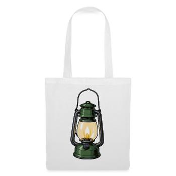 lampe - Stoffbeutel - Weiß - Vorne
