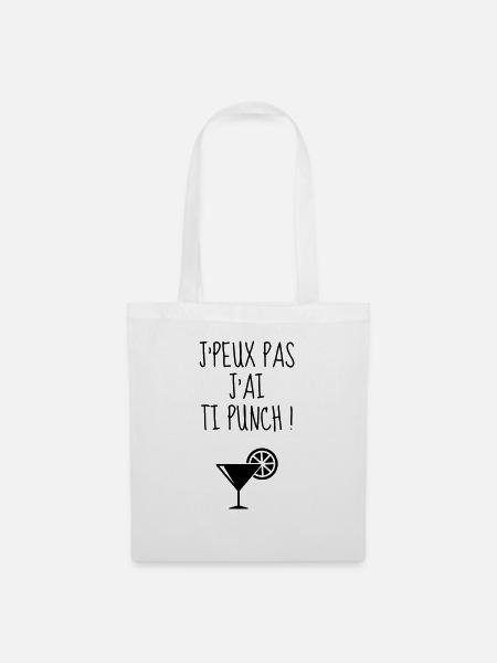 Guadeloupe / 971 / Meer / Frankreich - Stoffbeutel - Weiß