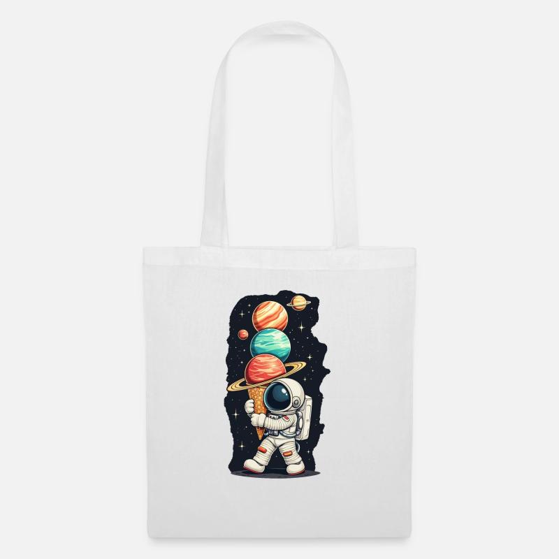 ASTRONAUT - Stoffbeutel - Weiß
