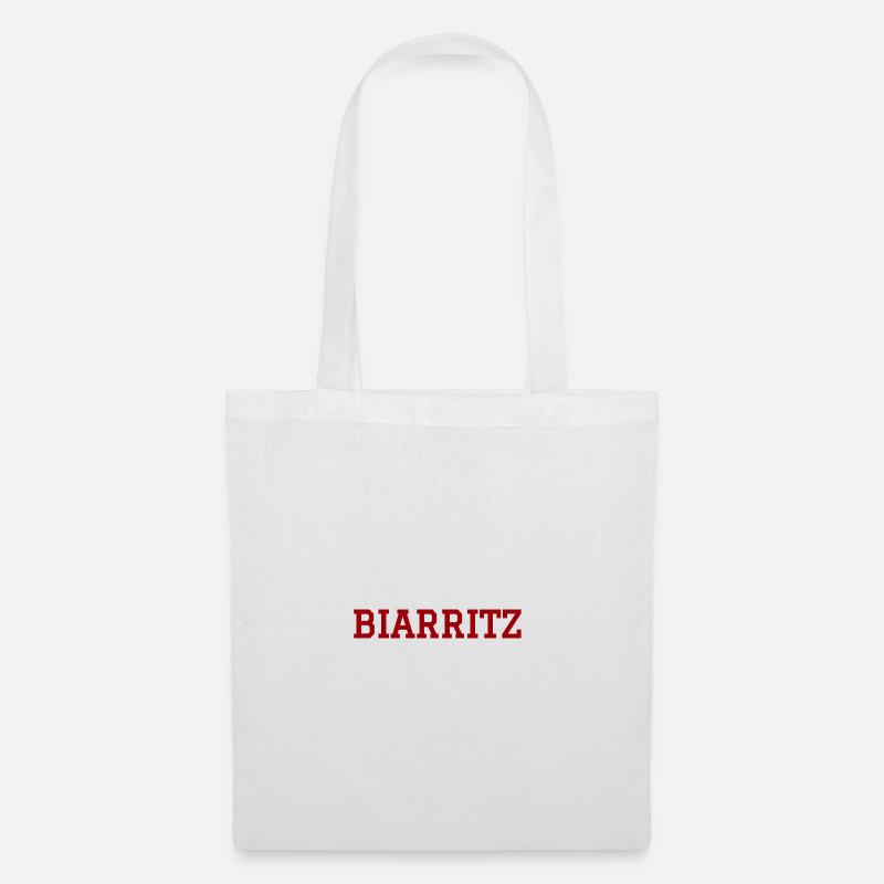 Biarritz - Sac en tissu - blanc