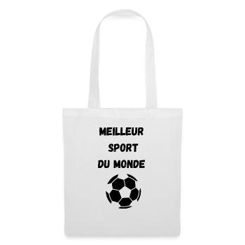 Best sport - Sac en tissu - blanc - Devant