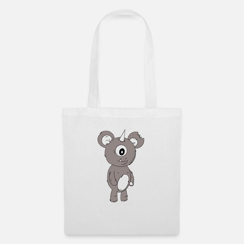 Verrückter Koala - Stoffbeutel - Weiß